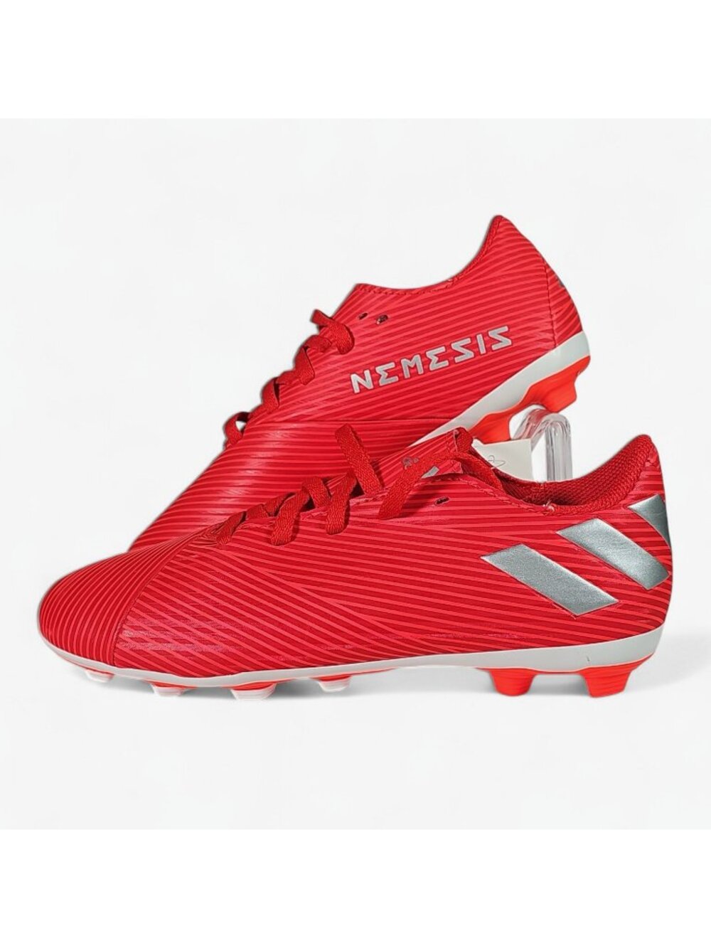 Adidas Nemeziz 19.4 FG Junior Soccer Cleats Red Size 3 F99948